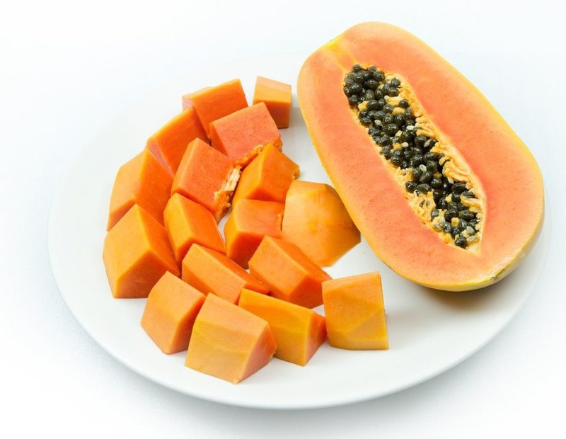 buah pepaya buah pepaya