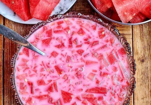 es semangka : es semangka susu