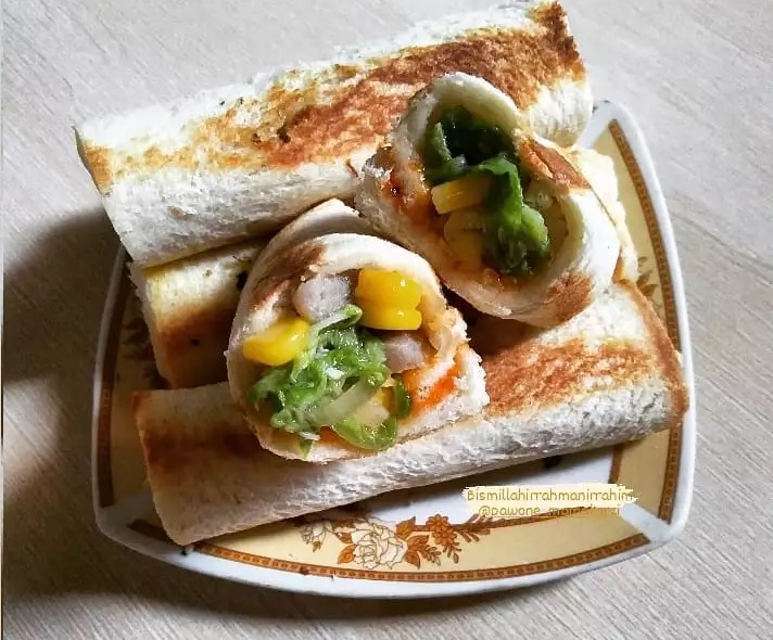 olahran roti tawar - Kebab roti tawar olahran roti tawar : Kebab roti tawar