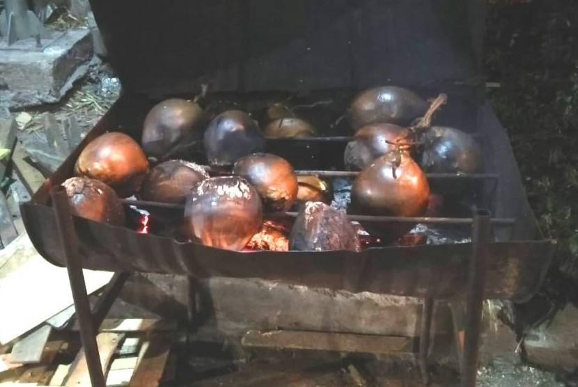 kelapa bakar kelapa bakar