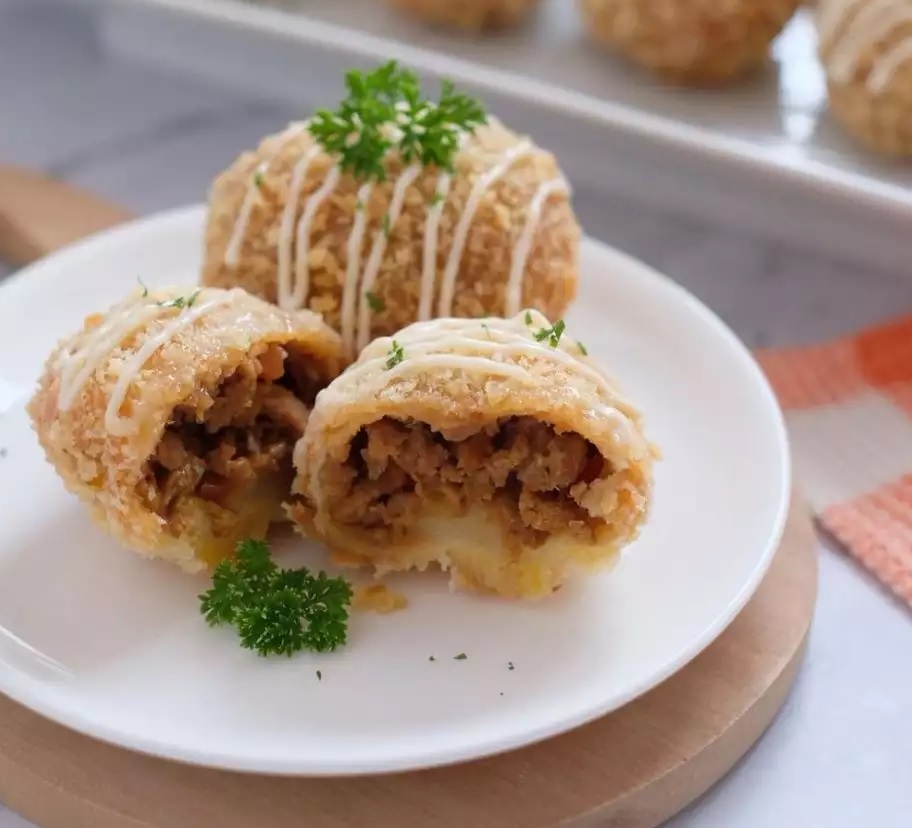 olahan roti tawar : kroket roti tawar