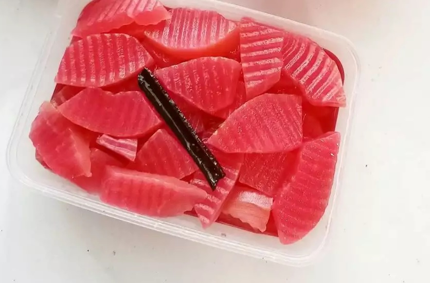 manisan pepaya merah manisan pepaya merah