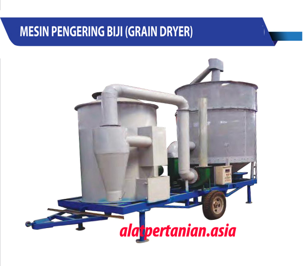 MESIN PENGERING BIJI-BIJIAN - GRAIN DRYER SILINDER KAPASITAS 1,5 TON /BATCH