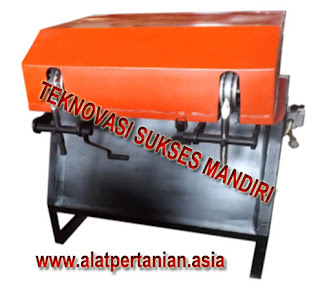 Spesifikasi Mesin Pengupas Batok Kelapa dua Mata Pisau :