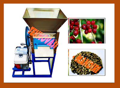 mesin pengupas kulit kopi basah