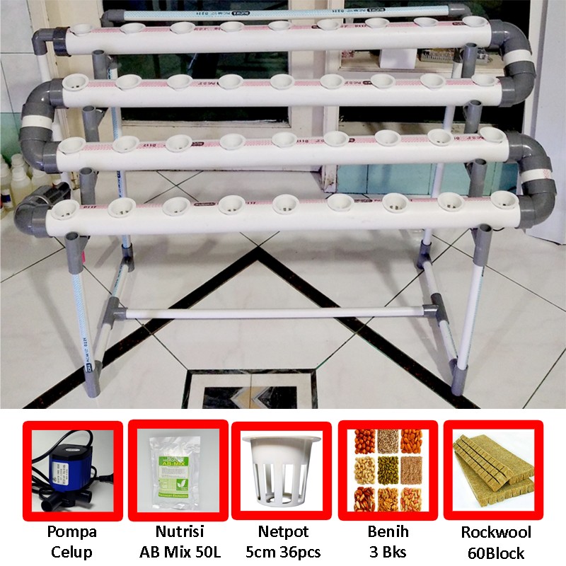 paket hidroponik NFT paket hidroponik NFT