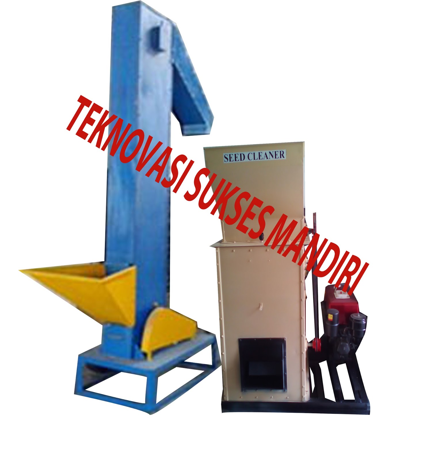 mesin pembersih gabah padi